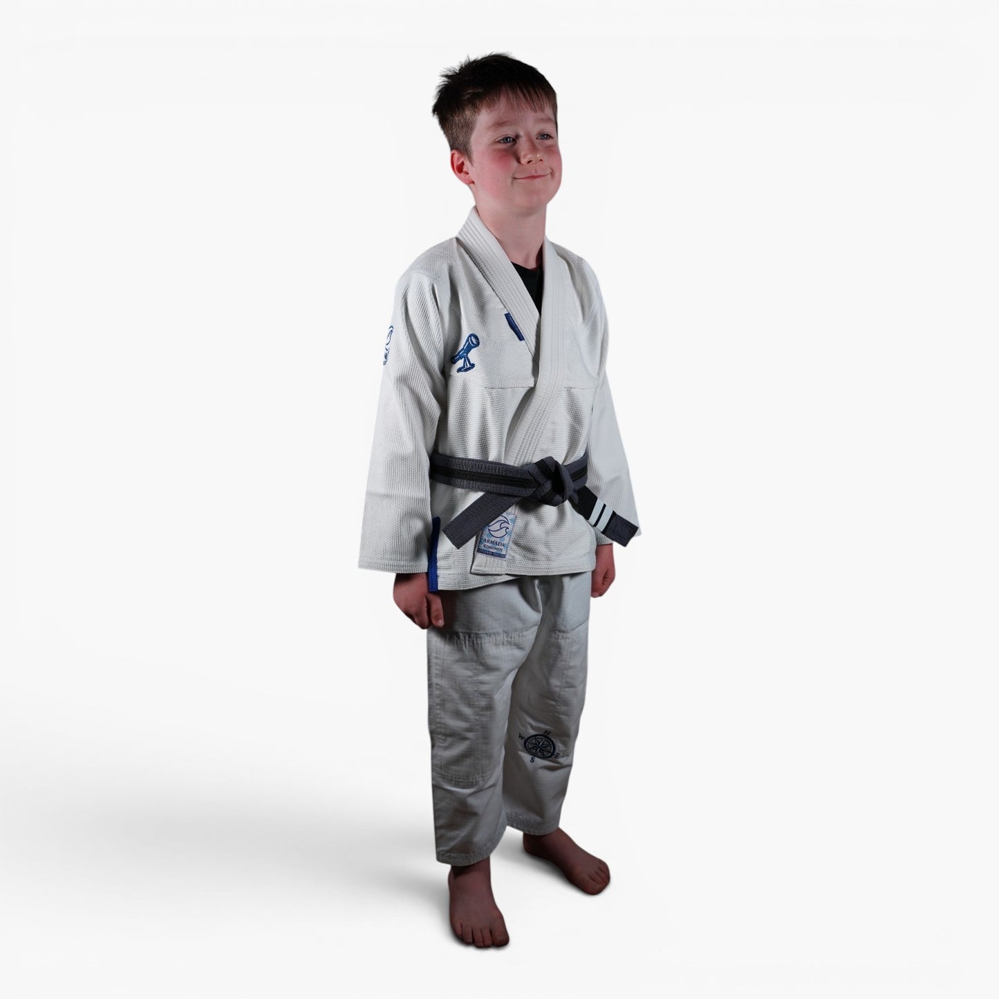 Explorer Kids BJJ Gi - White