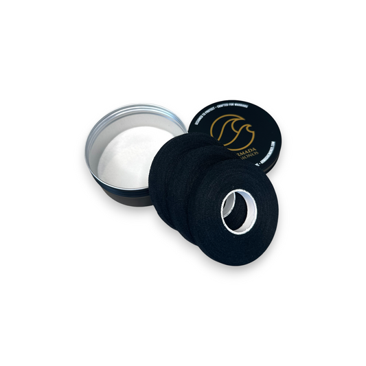 Armada Finger Tape (3-Pack with Tin) - Black Tape