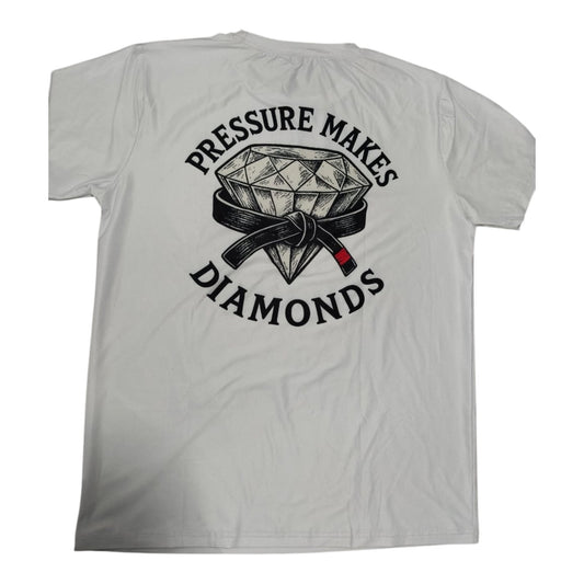T-Shirt Pressure Makes Diamonds